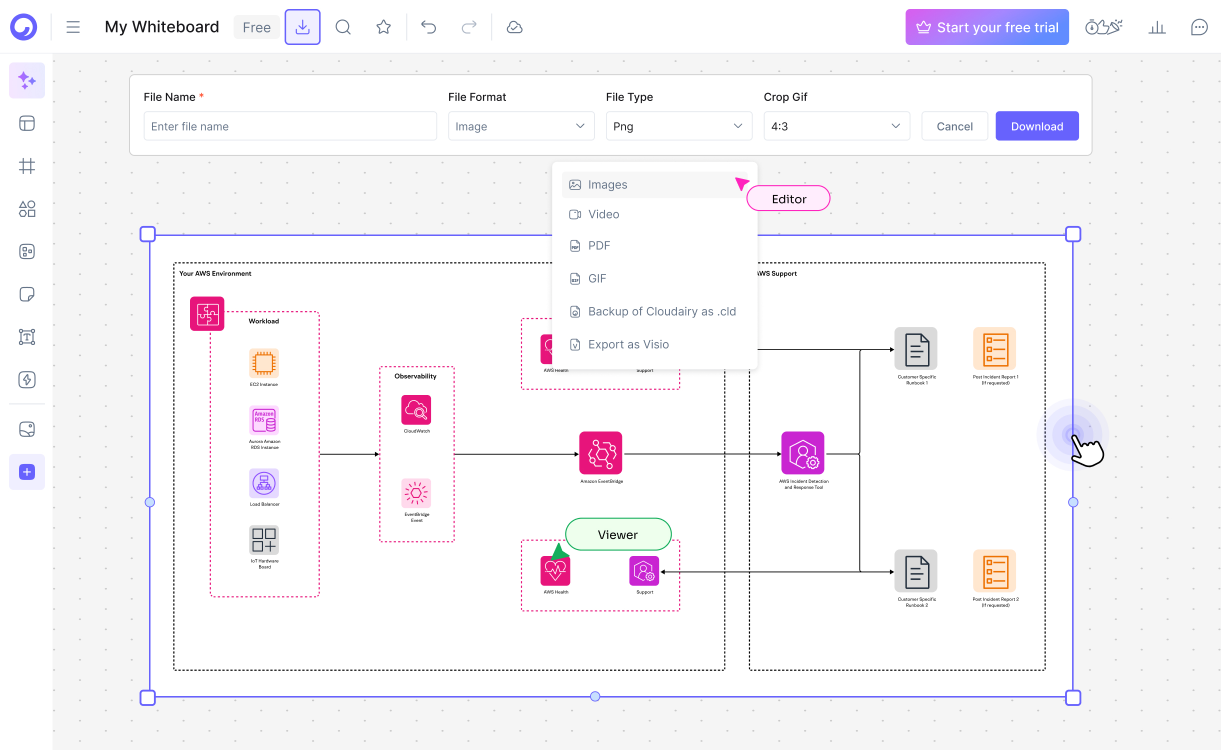 Cloudairy 2.0: AI Canvas for Modern Teams Pro